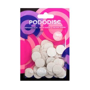 Rezerve disc pedichiura, PODODISC Staleks Pro S-15mm, granulatie 180, PDF-15-180