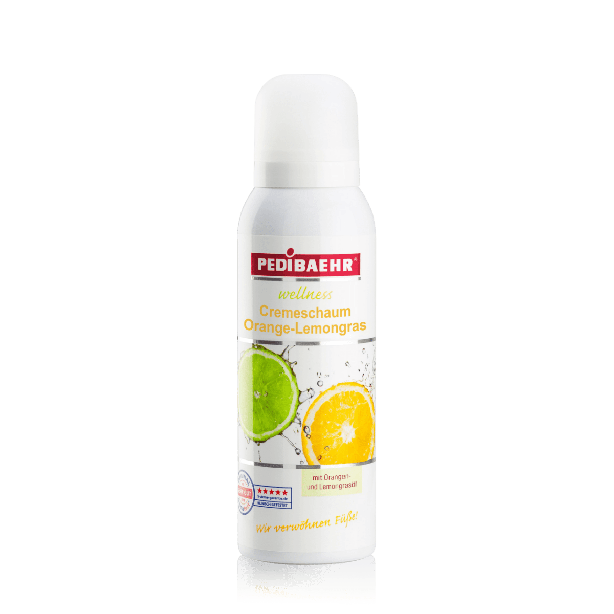Cremă-spumă cu ulei de portocale și lime (CREMESCHAUM ORANGE-LEMONGRASS), PEDIBAEHR 125ml 1 Cremă-spumă cu ulei de portocale și lime (CREMESCHAUM ORANGE-LEMONGRASS), PEDIBAEHR 125ml
