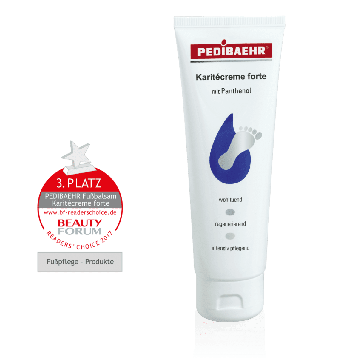 Unt de Shea – crema forte cu pantenol (KARITÉCREME FORTE MIT PANTHENOL), PEDIBAEHR 125ml 1 Unt de Shea – crema forte cu pantenol (KARITÉCREME FORTE MIT PANTHENOL), PEDIBAEHR 125ml